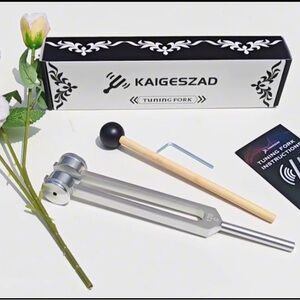 KAIGESZAD Silver Tuning Fork Set